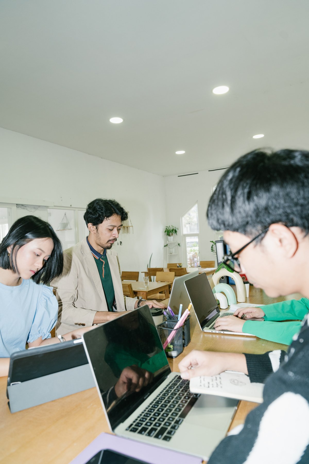 Employees Working in the Office